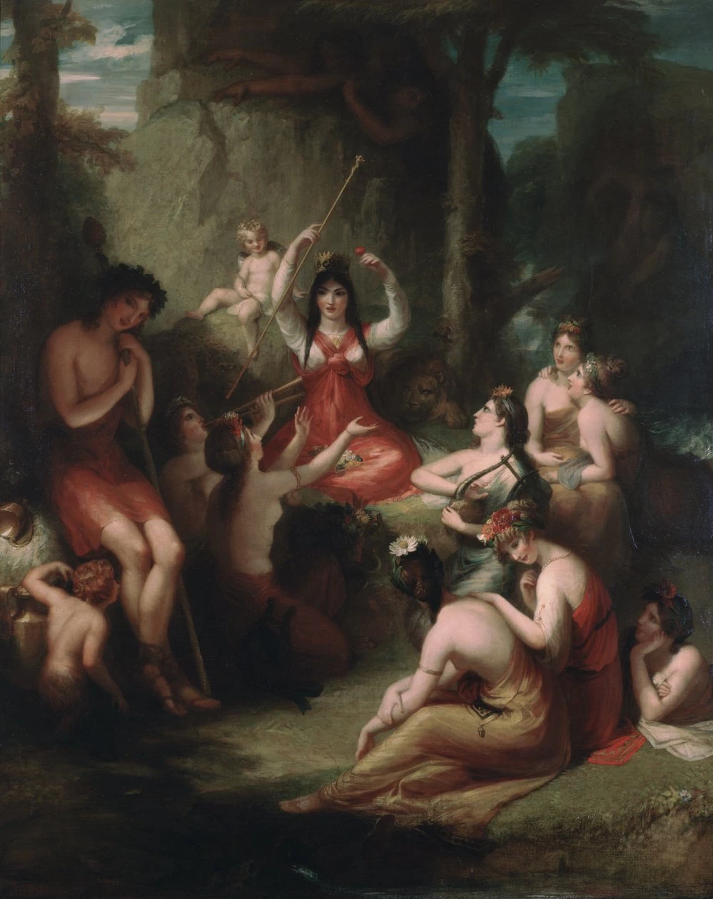 Comus che ascolta gli incantesimi di Circe, 1831 - Courtesy of the Trustees of Sir John Soane's Museum, London